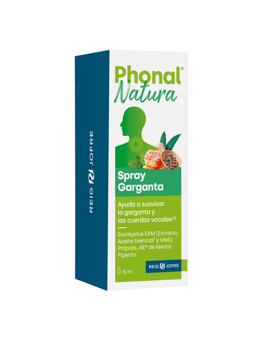 Spray Phonal Natura Garganta 15 Ml para alivio de garganta irritada
