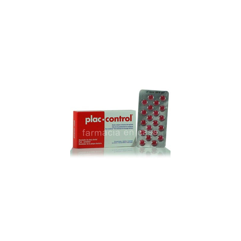 Revelador Placa Dental Plac Control 20 Co