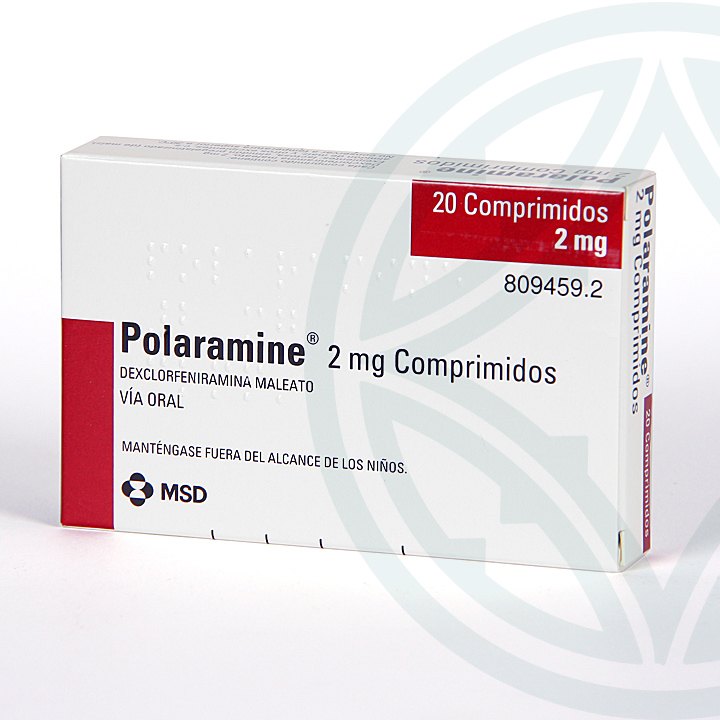 Polaramine 2 Mg 20 Comp