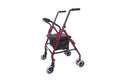 Andador Rollator Freno Push Rojo A221