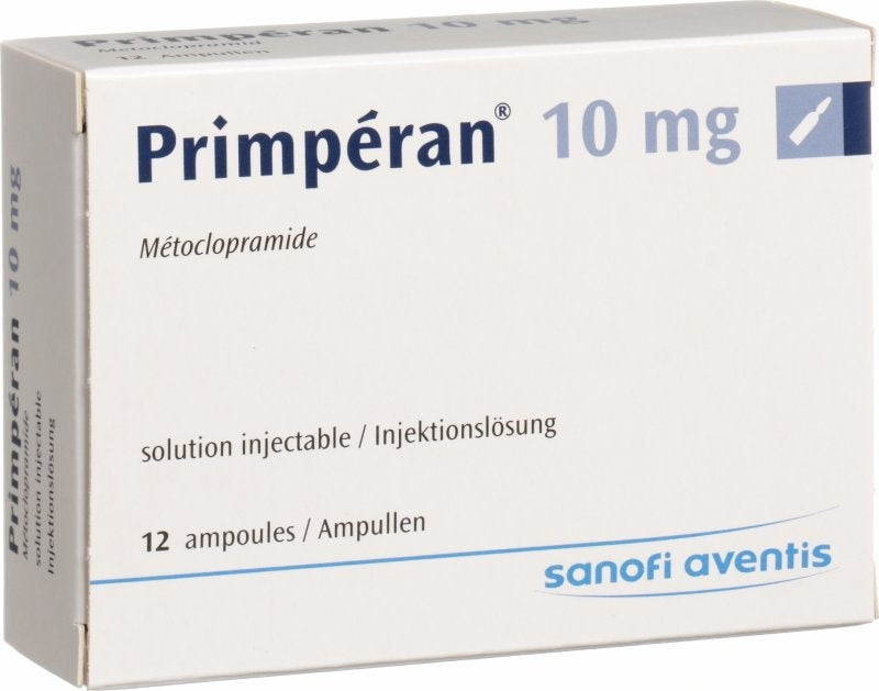 Primperan 10 Mg 12 Ampollas 2 Ml