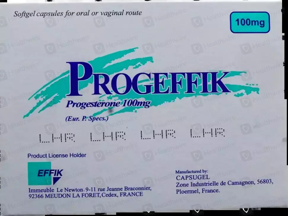Progeffik 100 Mg 30 Cap