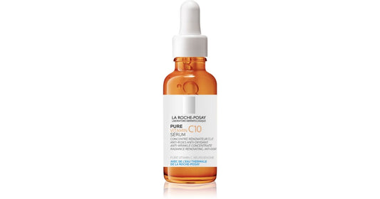 La Roche-Posay Pure Vitamin C10 Sérum 30 ML para una piel radiante y uniforme.