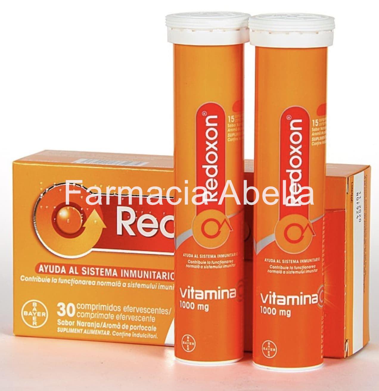 Redoxon 1000 Mg 30 Comp Naranja
