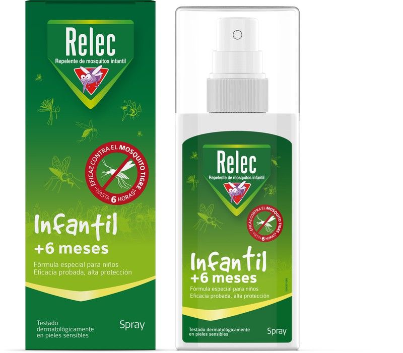 Relec Infantil +6 Meses Repelente 100 Ml