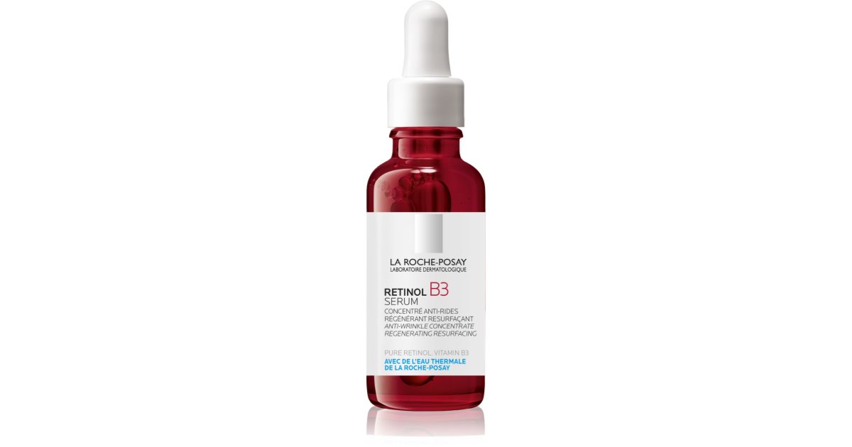 La Roche-Posay Retinol B3 Sérum 30 ML, sérum facial con retinol y vitamina B3 para reducir arrugas y