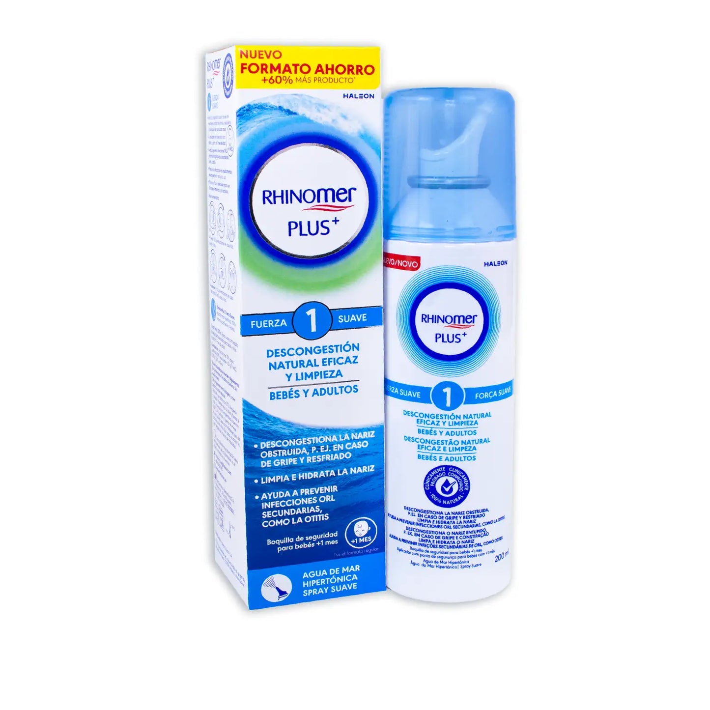 Rhinomer Plus+Fuerza 1 200Ml