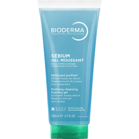 Sebium gel moussant bioderma 1 envase 200