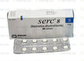 Serc 8 Mg 60 Comprimidos