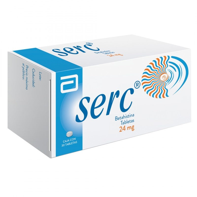 Serc Flas Efg 24 Mg 60 Comprimidos Bucodi