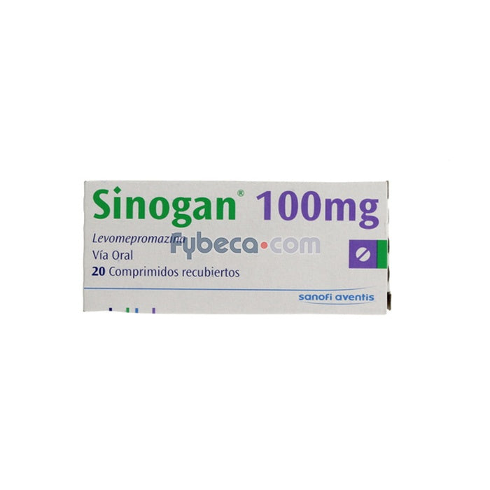 Sinogan 100 Mg 20 Comprimidos