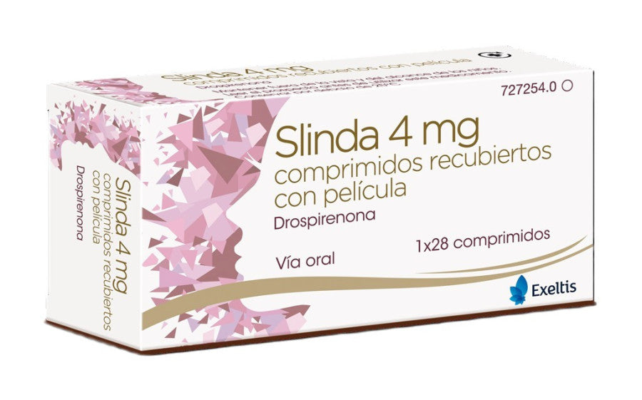 Slinda 4 Mg 28 Comprimidos (24+4)