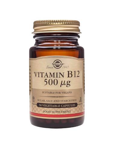 Solgar Vitamina B12 500Mg 50 Capsulas
