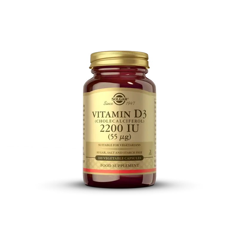 Vitamin D3 2200Unidades Solgar