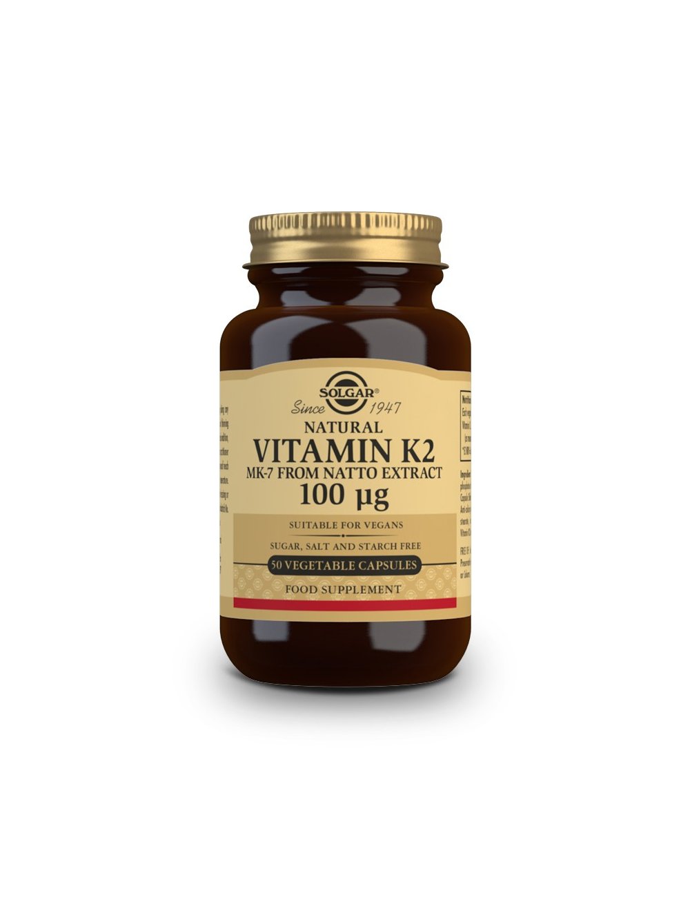 Solgar Vitamina K2 100 Microgramos 50 Ca