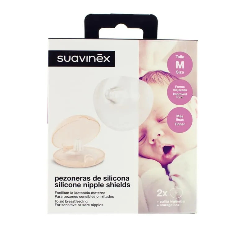 Pezonera Suavinex Silicona 2 Unidades Tal