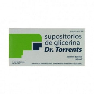 Supositorios Glicerina Dr Torrents 3.27 G