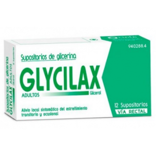Supositorios Glicerina Glycilax 3.31 G 12