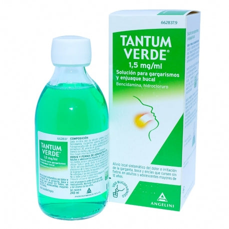 Tantum Verde 0.15% Colutorio 240 Ml