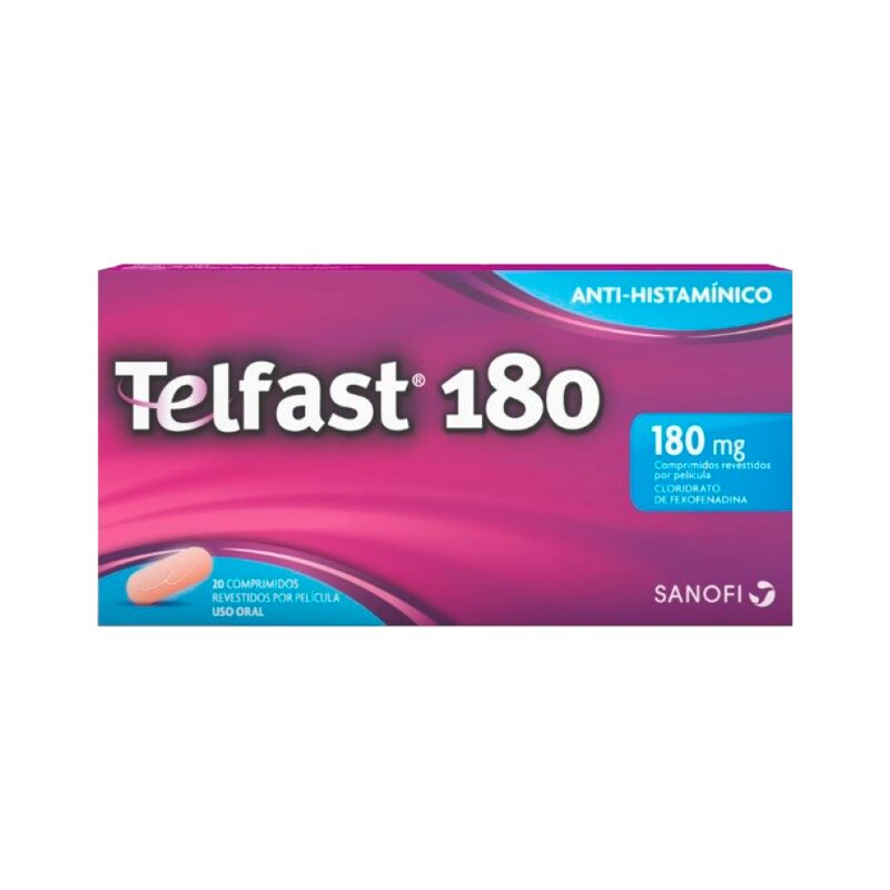 Fexofenadina Sanofi 180 Mg Telfast 20 Co