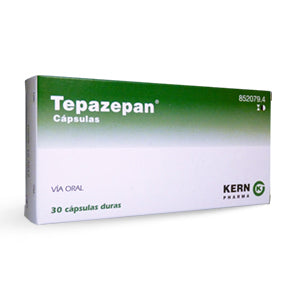 Tepazepan 30 Capsulas