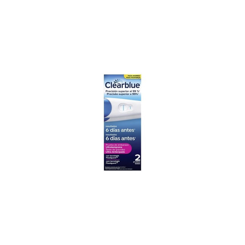 Test De Embarazo Ultratemprana Clearblue