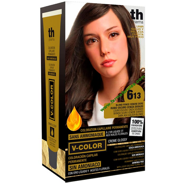 Th Pharma Tinte 6.13 Rubio Oscuro Ceniza