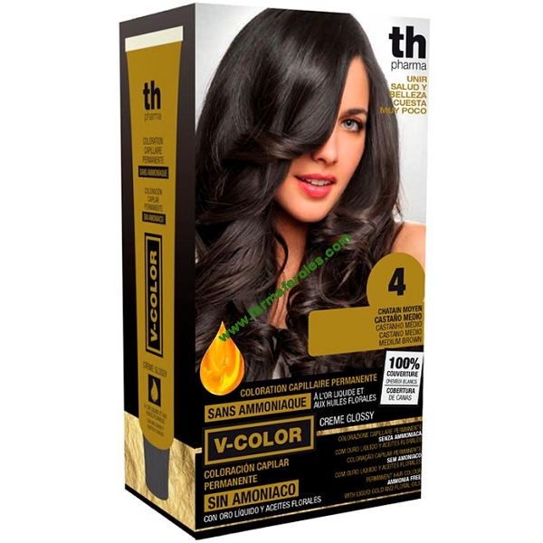 Th Pharma Tinte 4 Sin Amoniaco Castaño Me
