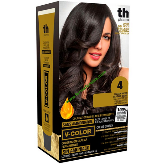Th Pharma Tinte 4 Sin Amoniaco Castaño Me