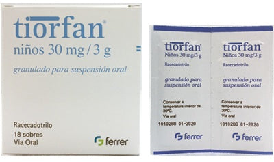 Tiorfan Niños 30 Mg 16 Sobres