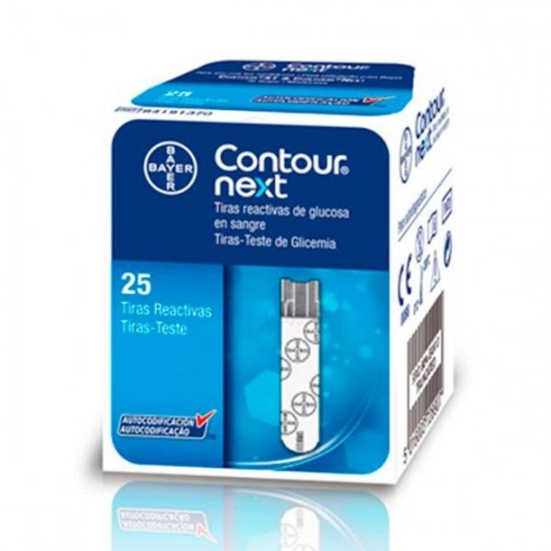 Tiras Reactivas Glucemia Contour Next