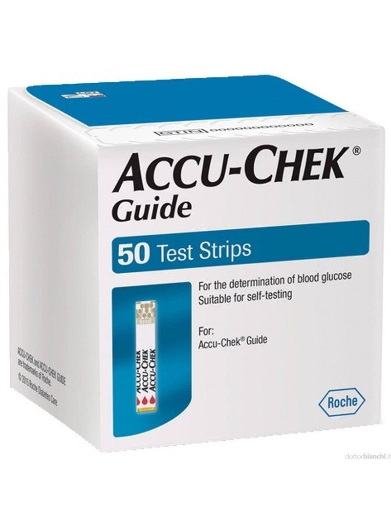 Tiras Reactivas Glucemia Accu-Chek Guide