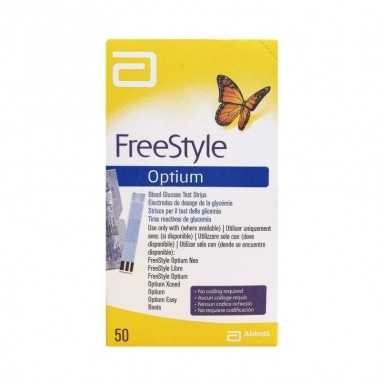 Tiras Reactivas Glucemia Optium Plus