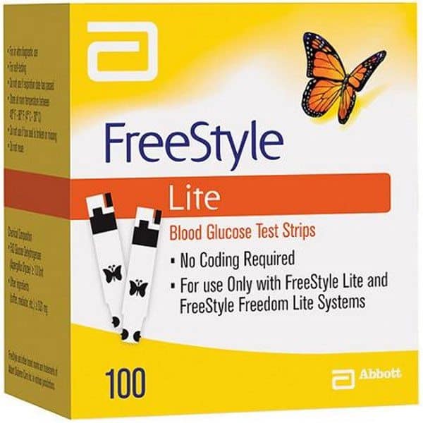Tiras Reactivas Glucemia Freestyle Lite