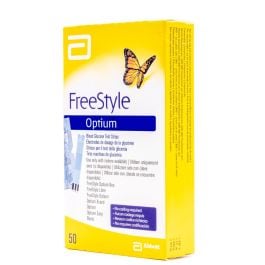 Tiras Reactivas Glucemia Optium Plus