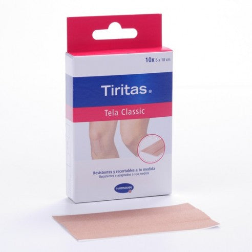 Tiras Adhesivas Tiritas Classic 10 U 1Mx6