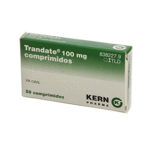 Trandate 100 Mg 30 Comprimidos
