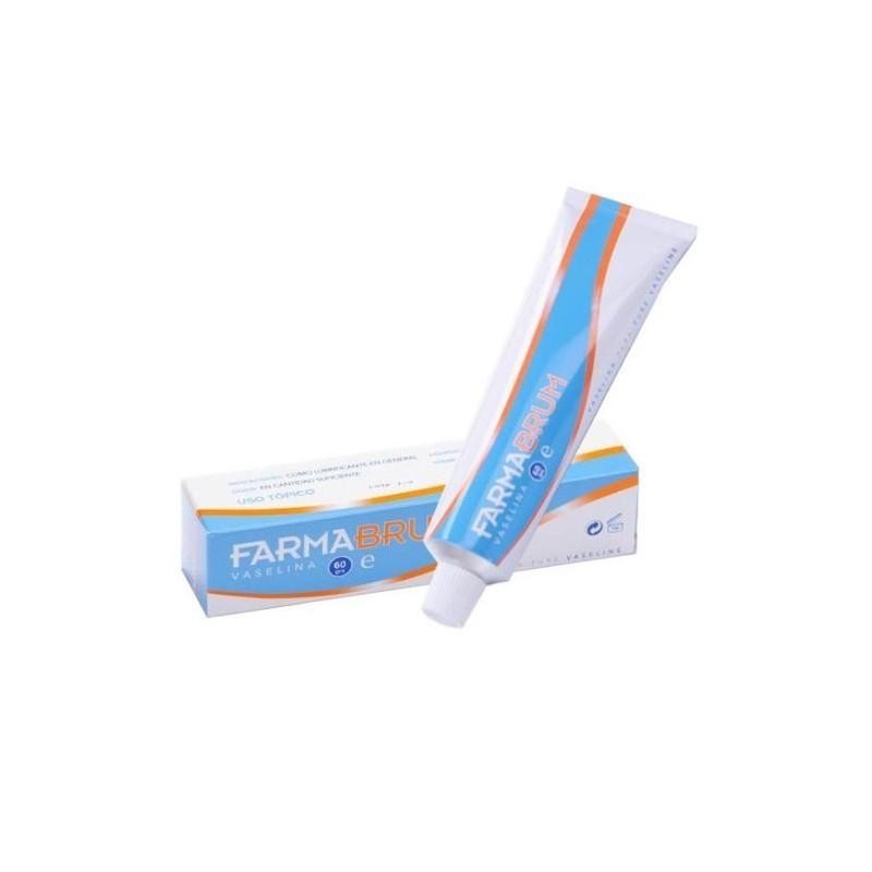 Envase de Vaselina Pura Farmabrum de 30 gramos, ideal para proteger e hidratar la piel.