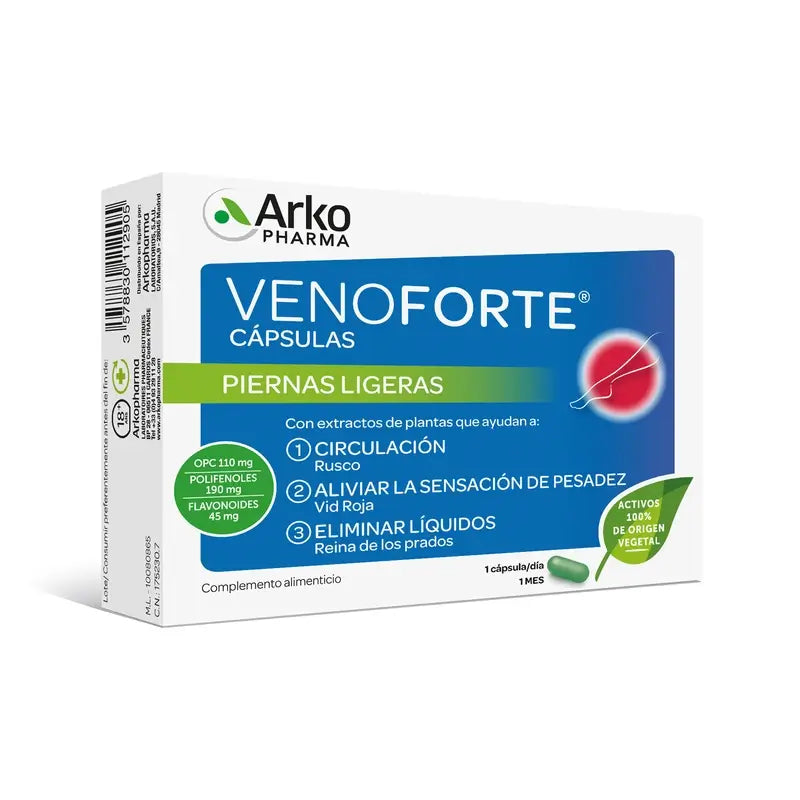 Venoforte Gel Piernas Ligeras 1 Envase 1