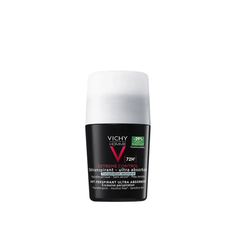 Vichy Homme Desodorante Roll-On Antitranspirante 72H