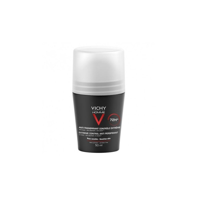 Vichy Homme Desodorante Roll-On Antitranspirante 72H