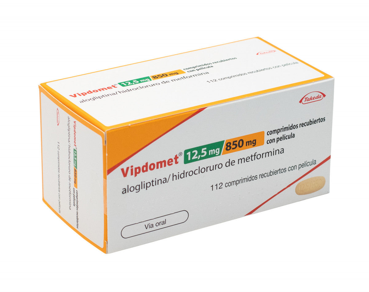 Vipdomet 12.5/850 Mg 56 Comprimidos Recub