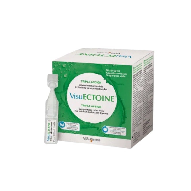 Visuectoine 30 Ampollas Unidosis 0,4 Ml