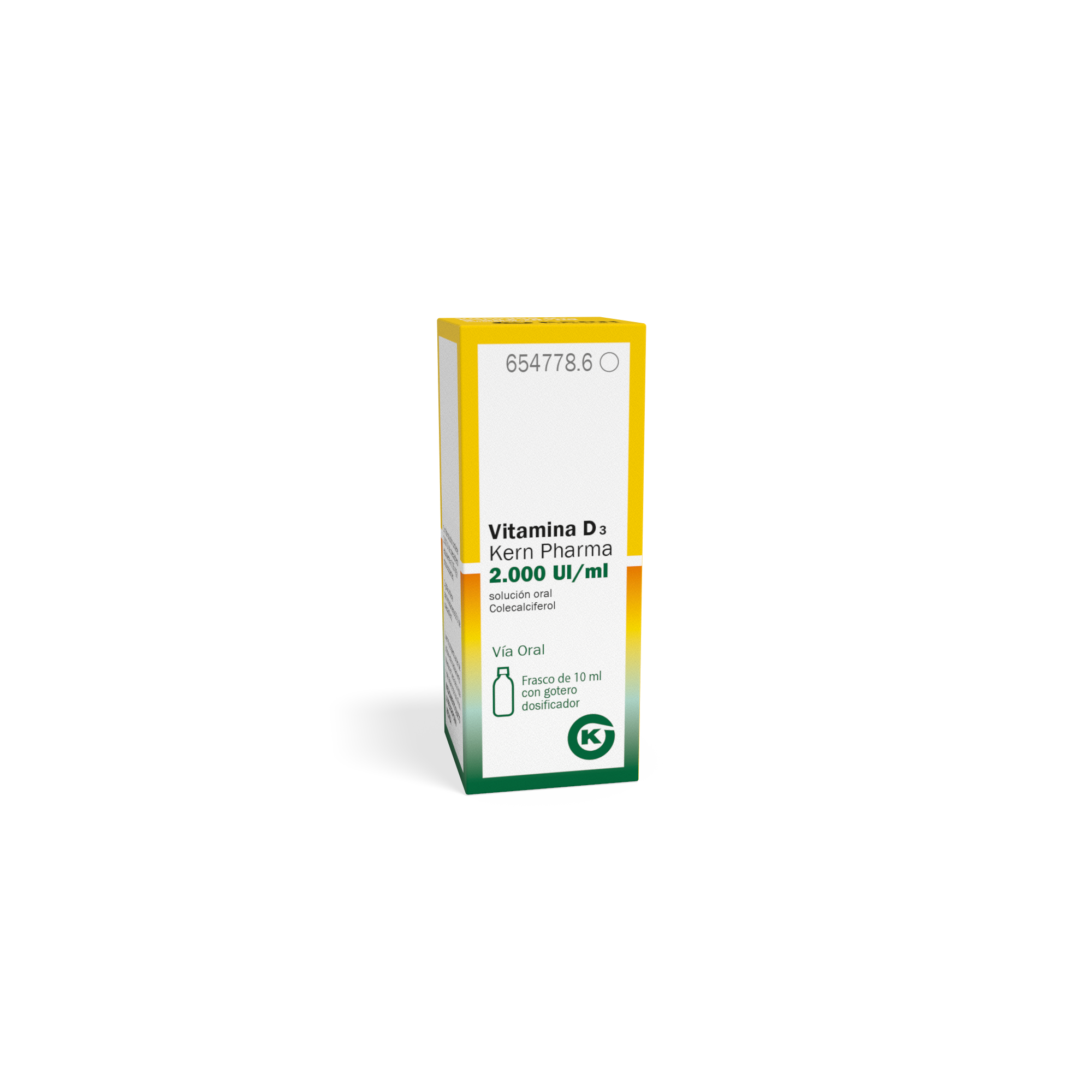 Vitamina D3 Kern Pharma 2000 Ui/Ml Soluci