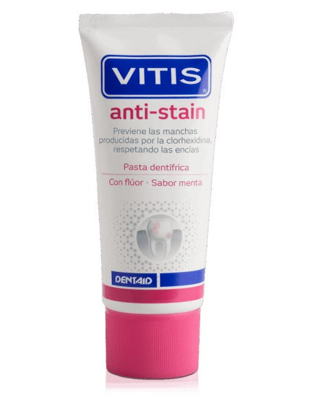 Vitis Antistain Pasta Dentifrica 1 Envas