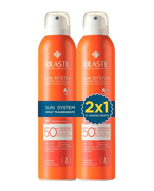 Sun system 50+ spray vapo duplo