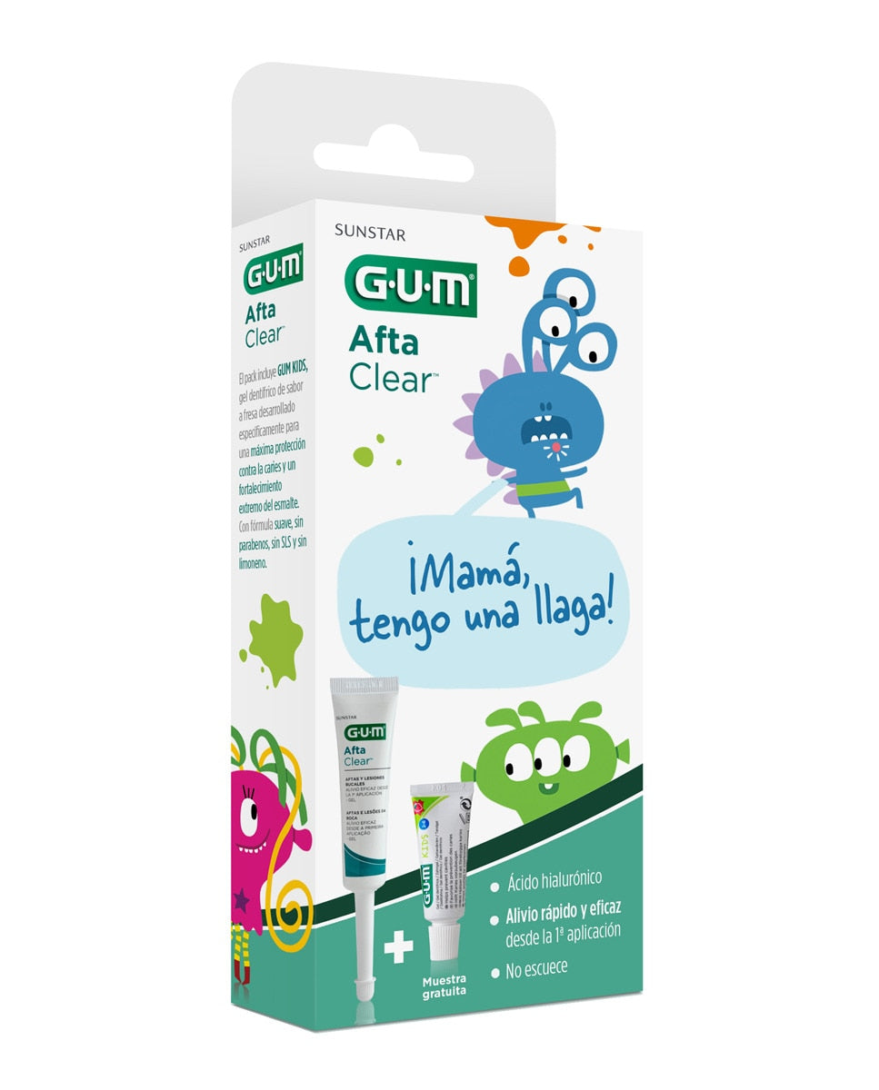 Gum Afta Clear Pack Infantil Gel+ Pasta