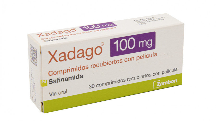 Xadago 100 Mg 30 Comprimidos Recubiertos