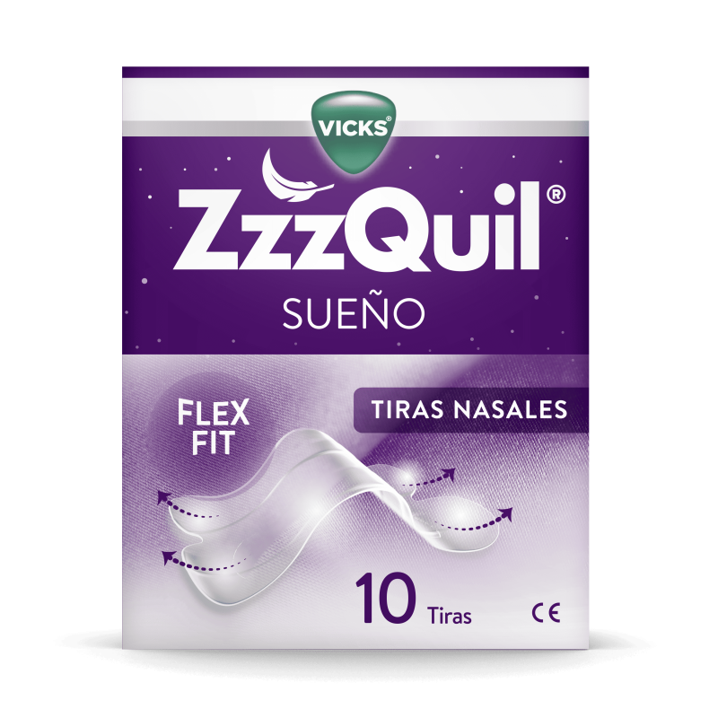 Zzzquil Sueño 10 Tiras Nasales
