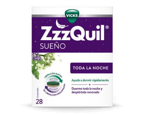 Zzzquil Sueño Toda La Noche 28 Comprimid